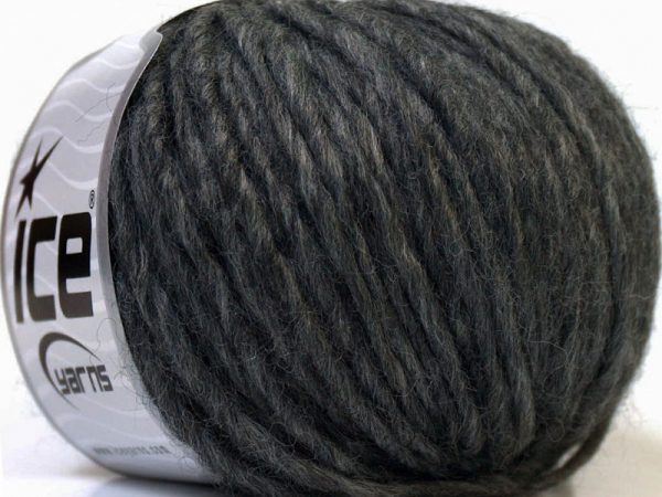 Peru Alpaca Bulky, mörkgrå