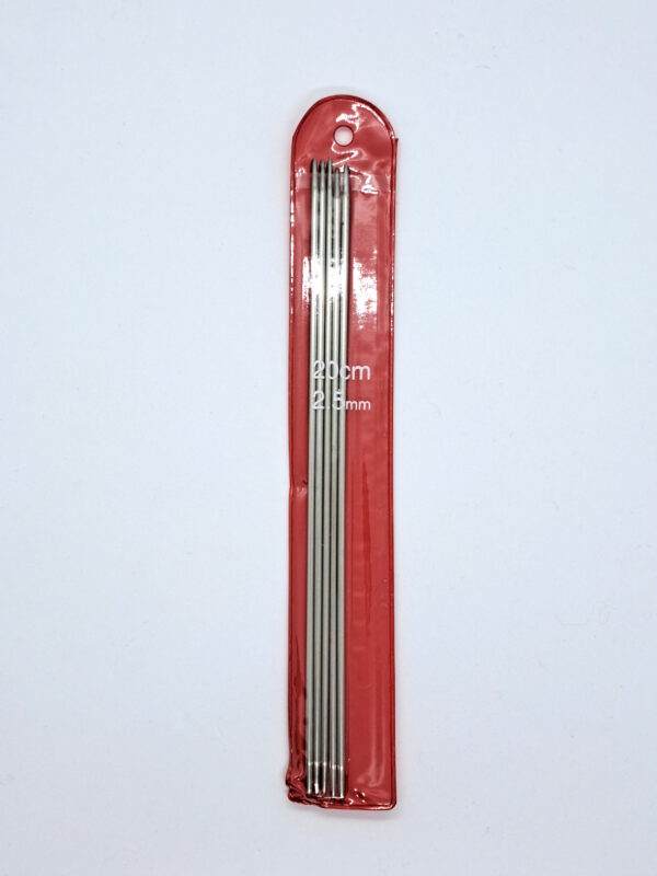 Strumpstickor 2,5 mm metall