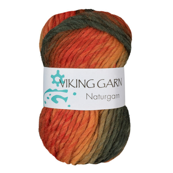Naturgarn 659 - orange/brun