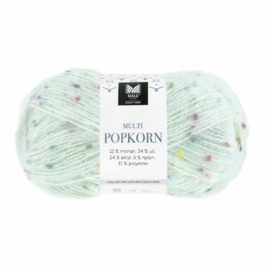 Multi Popkorn, ljusblå