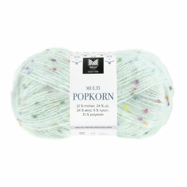 Multi Popkorn, ljusblå