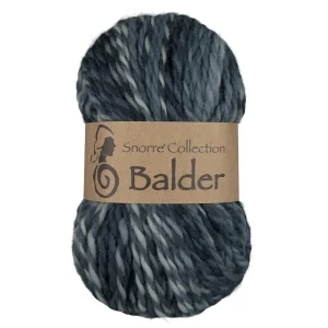 Balder, grå/svart, nr 811, 100 g