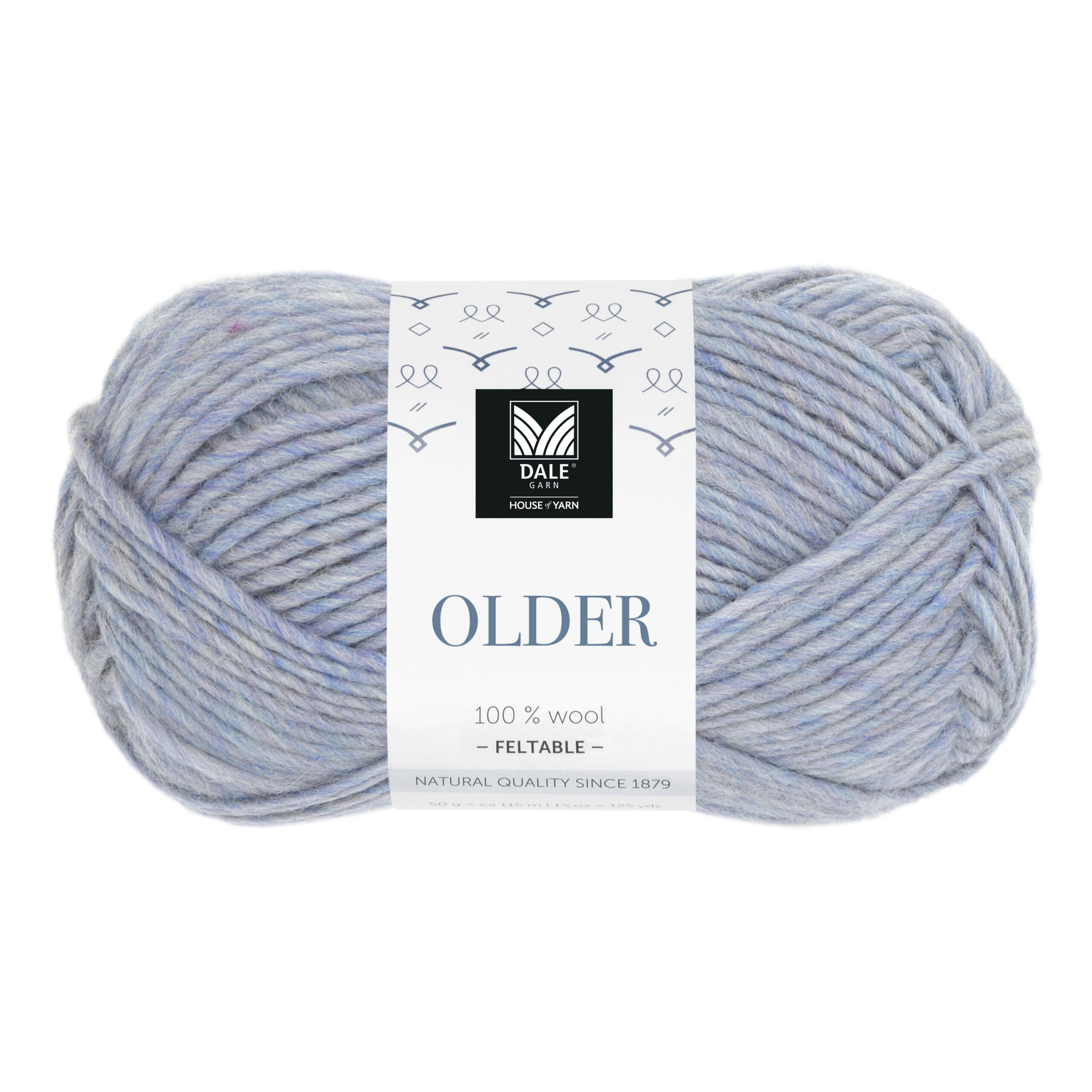 Older, blålila melerat, nr 431