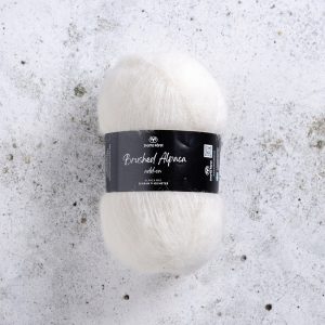 Brushed Alpaca Add-On - 00 Natural White