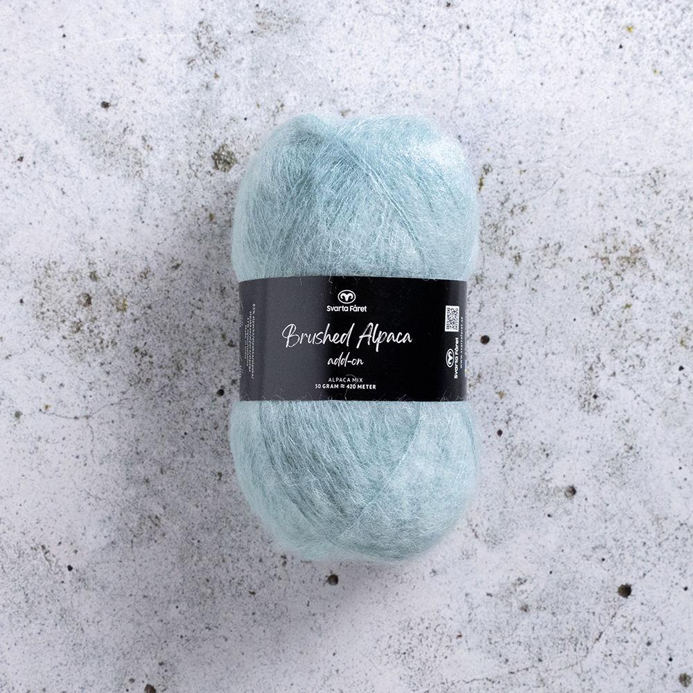 Brushed Alpaca Add-On - 18 Duck Egg