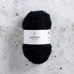 Alpacka Bouclé - 01 Black Raven