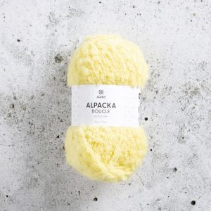 Alpacka Bouclé - 08 Yellow Halo
