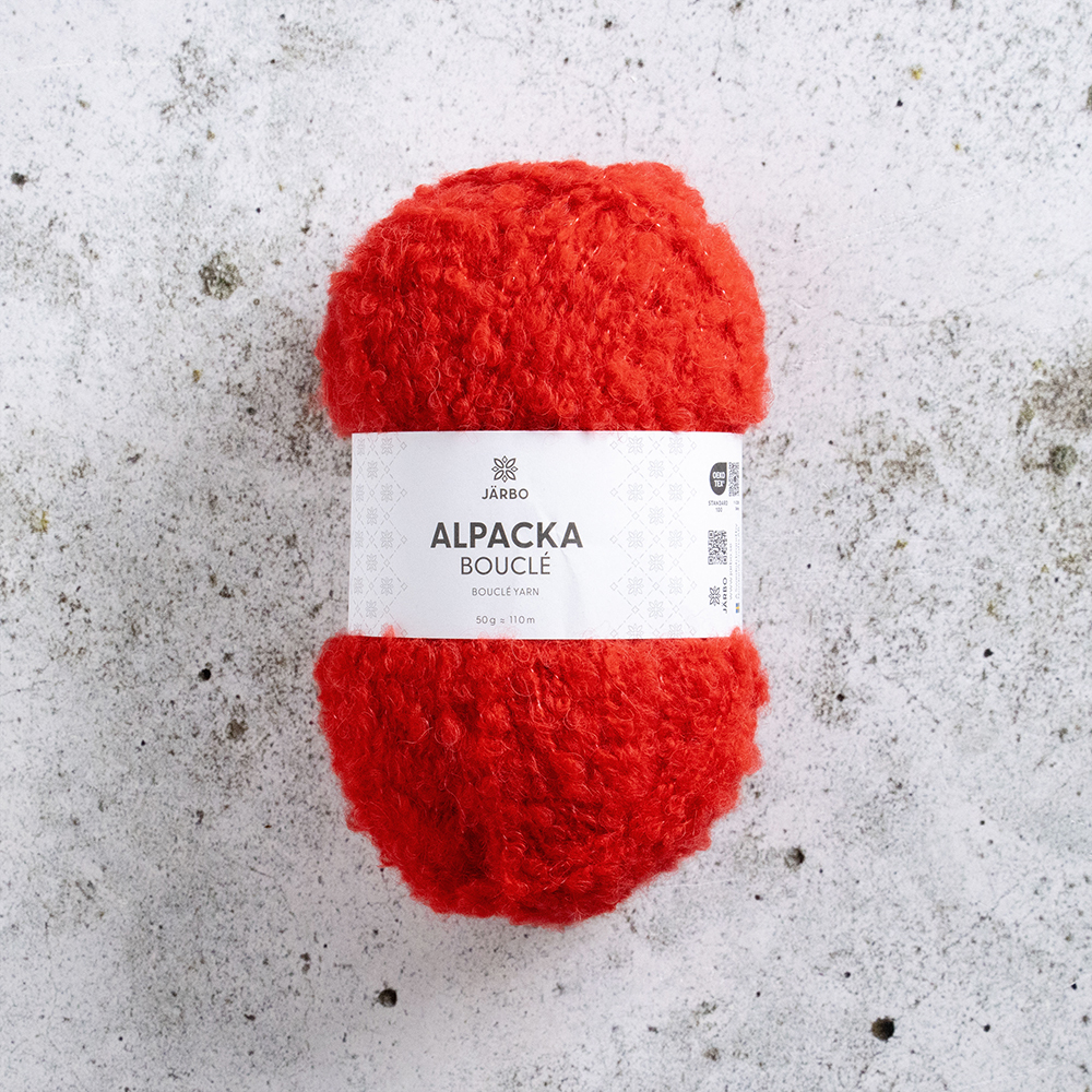 Alpacka Bouclé - 11 Flameheart